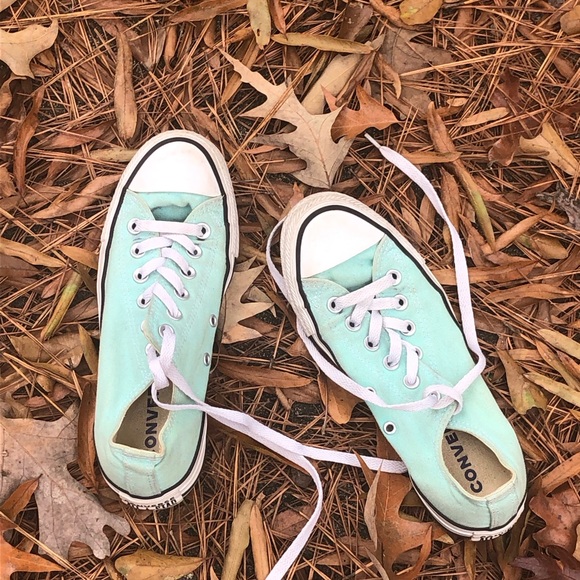 Converse Shoes - Converse Women's Mint Green Sneakers